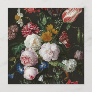 Invitación Jan Davidsz. De Heem - Vida fija con flores