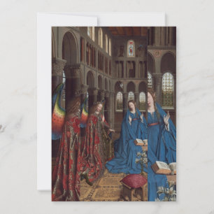 Invitación Jan van Eyck - Anunciación