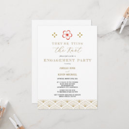 Invitación  Japanese Plum Blossom Design