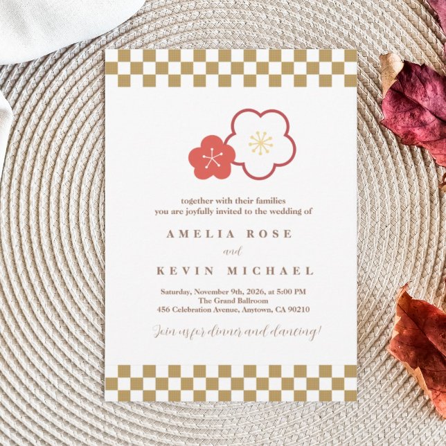Invitación Japanese Touch Bridal (Subido por el creador)