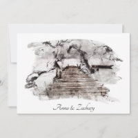 *~* Japonés Stairs Art + Boda    RSVPQR AR27 