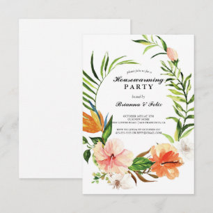 Invitación jardín botánico Fiesta de Calentamiento de Casa Ve