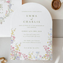 Jardín Chic Boho Flores Silvestres Boda Primavera