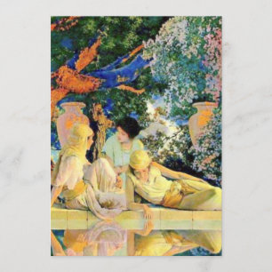 Invitación Jardín De Alá Por Maxfield Parrish