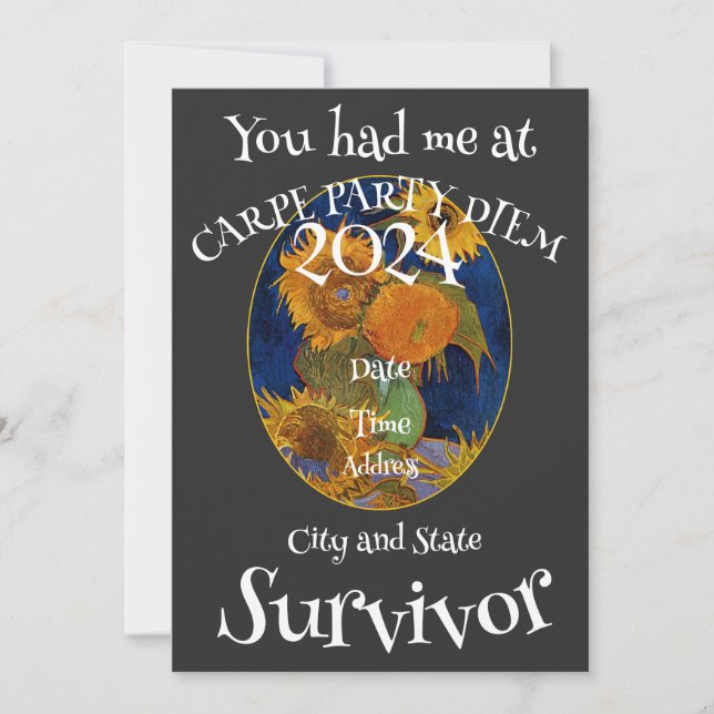 Invitación Jardín de celebración del patio del mezclador de d (Anverso)