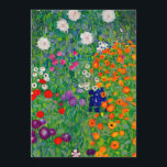Invitación Jardín de Cottage Gustav Klimt<br><div class="desc">Jardín de Cottage Gustav Klimt</div>