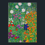 Invitación Jardín de Cottage Gustav Klimt<br><div class="desc">Jardín de Cottage Gustav Klimt</div>