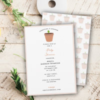 Jardín de jardinería Tema Fiesta de Baby Shower