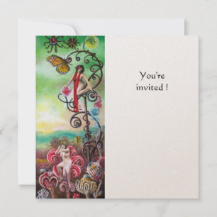 Invitación JARDÍN DE LA MELISA oro