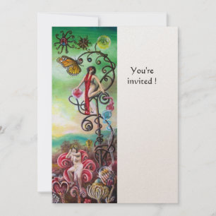 Invitación JARDÍN DE LA MELISSA oro