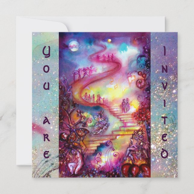 INVITACIÓN JARDÍN DE LAS SOMBRAS PERDIDAS -ESCALERAS MÍSTICAS (Anverso)