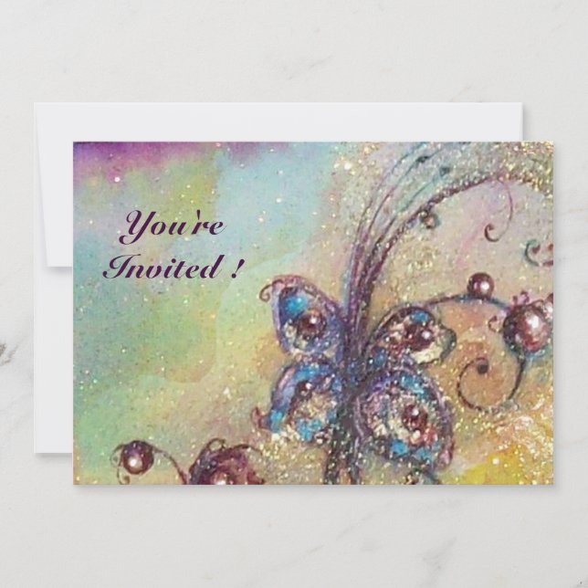 INVITACIÓN JARDÍN DE LAS SOMBRAS PERDIDAS -PLANTA DE MARIPOSA (Anverso)