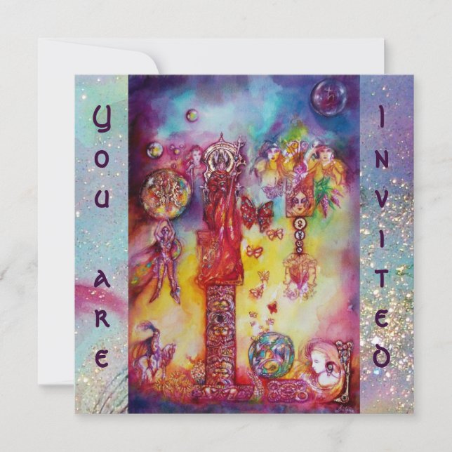 INVITACIÓN JARDÍN DE LAS SOMBRAS PERDIDAS -PLANTA DE MARIPOSA (Anverso)