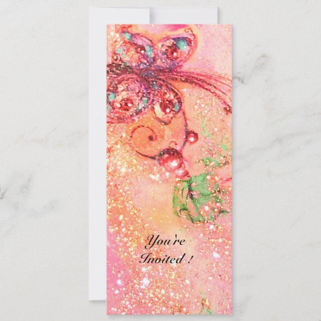 INVITACIÓN JARDÍN DE LAS SOMBRAS PERDIDAS, PLANTA MAGIA DE MA (Anverso)