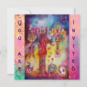 INVITACIÓN JARDÍN DE LAS SOMBRAS PERDIDAS -PLANTA MAGIA DE MA