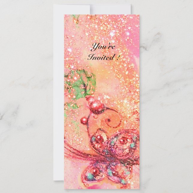 INVITACIÓN JARDÍN DE LAS SOMBRAS PERDIDAS, PLANTA MAGIA DE MA (Anverso)