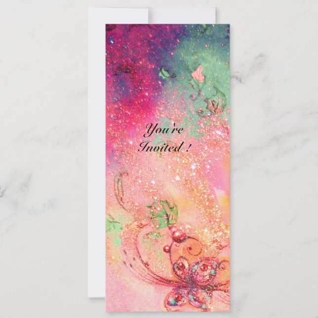 INVITACIÓN JARDÍN DE LAS SOMBRAS PERDIDAS, PLANTA MAGIA DE MA (Anverso)