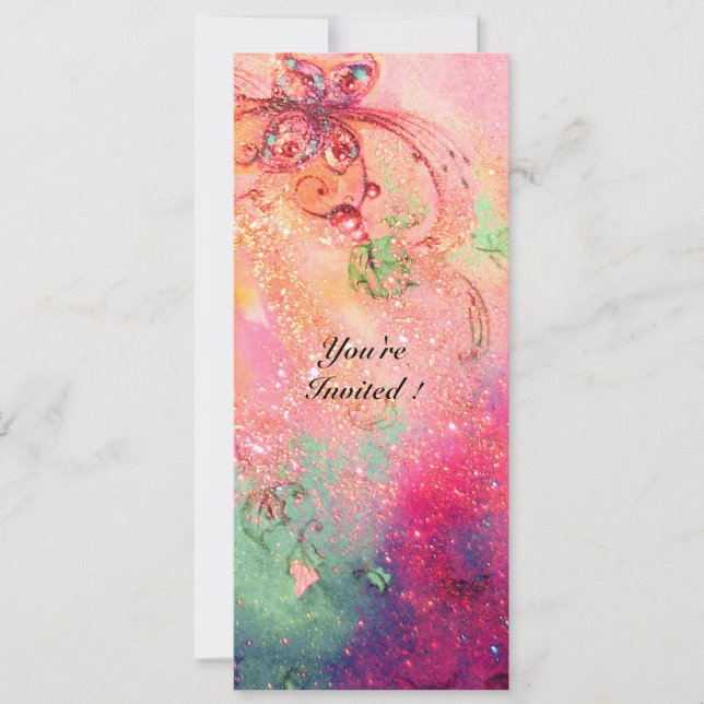 INVITACIÓN JARDÍN DE LAS SOMBRAS PERDIDAS, PLANTA MAGIA DE MA (Anverso)