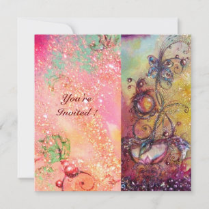 INVITACIÓN JARDÍN DE LAS SOMBRAS PERDIDAS, PLANTA MAGIA DE MA