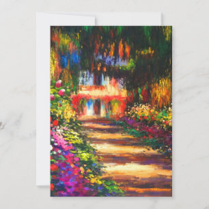 Invitación Jardín de Monet en Giverny