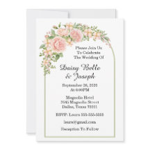 Jardín de rosas rosadas elegantes