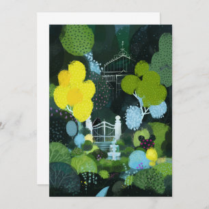 Invitación Jardín de verano