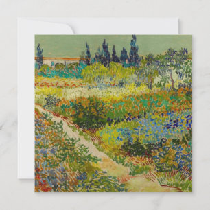 Invitación Jardín de Vincent Van Gogh en Arlés