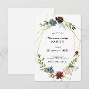 Invitación jardín Fiesta Tropical Green