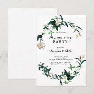 Invitación jardín Fiesta Tropical Green