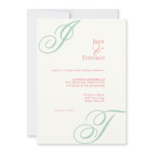 Jardín Inglés de Tarde Monograma