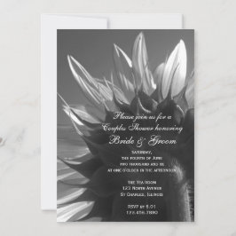 Invitación Jardín Parejas de girasol Ducha de matrimonio