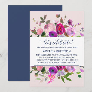 Invitación Jardín romántico celebremos