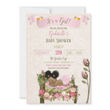 Jardín Romántico para Baby Shower Rosas Rosadas y