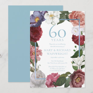 Invitación Jardín Rosa del País 60 Aniversario