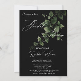 Invitación Jardín salvaje deja ducha de novia