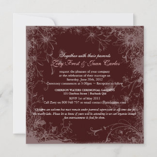 Invitación Jardín secreto de época PixDezines