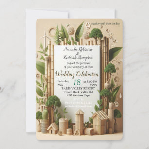 Invitación Jardines y edificios ecológicos en armonía