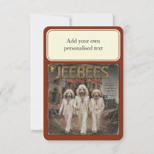 Invitación Jeebees Álbum: una Parodia