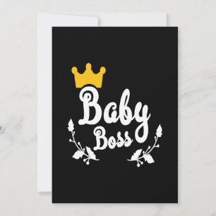 Invitación jefe de bebé