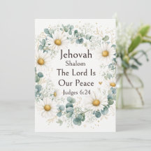 Jehovah Shalom, Margaritas Blancas Eucalipto Capri