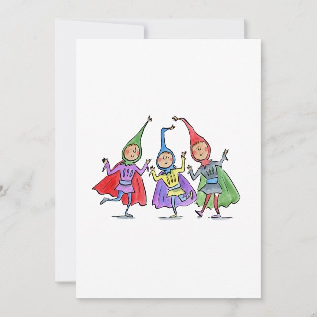 Invitación Jesters (Anverso)