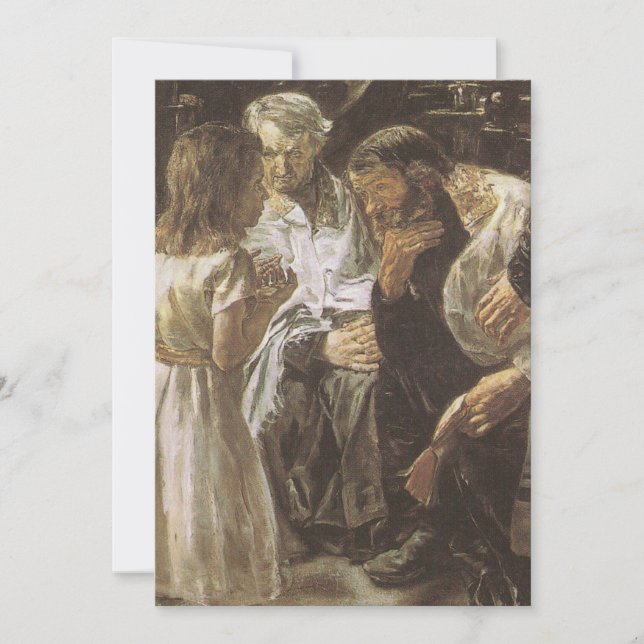 Invitación Jesús De Doce Años En El Templo De 1879 (Anverso)