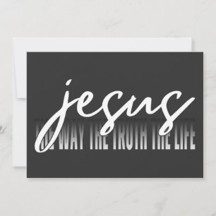 Invitación Jesús El Camino La Verdad La Vida