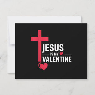 Invitación Jesús es mi San Valentín