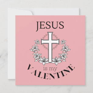 Invitación Jesús Es Mi Valentín