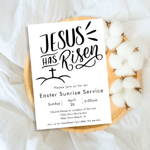 Invitación Jesús Ha Resucitado Iglesia de Arte Servicio de Pa
