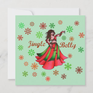 Invitación Jingle Belly Dancer
