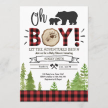 Joder Baby Shower Woodland Bear Cupe chico