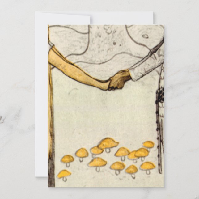 Invitación John Bauer Prince sin sombra 1910 (Anverso)