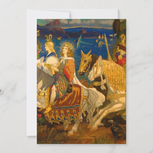 Invitación John Duncan - Jinetes De Sidhe (Anverso)